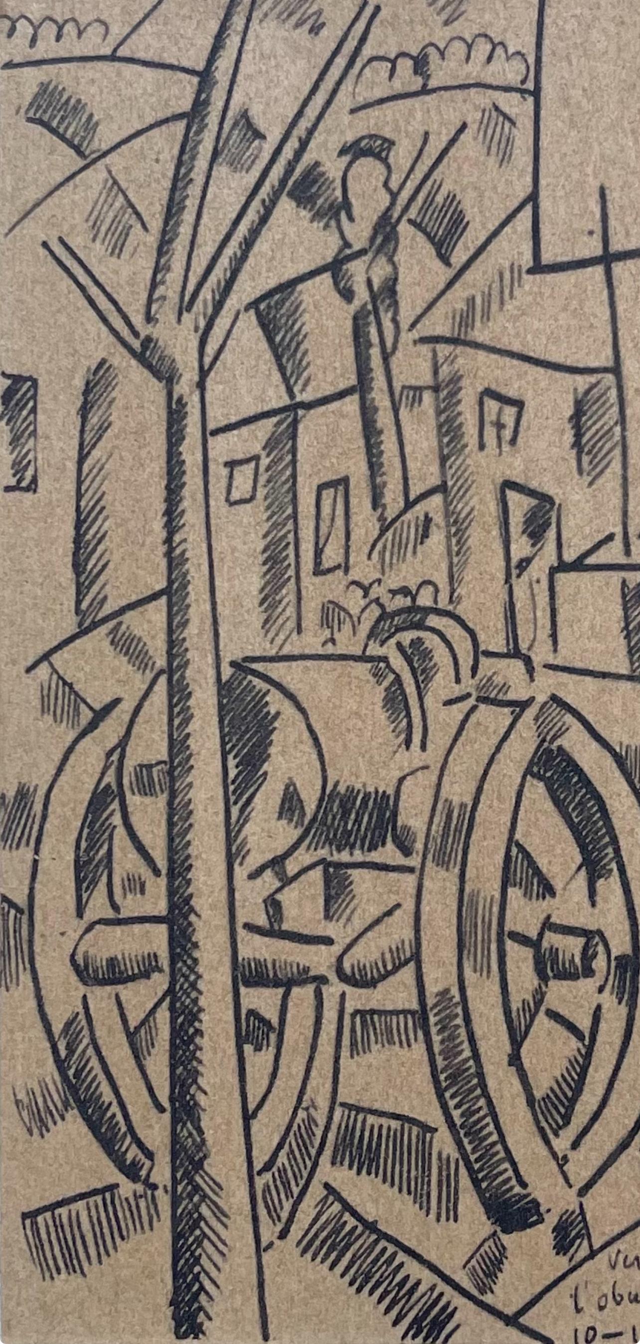 Léger, L'obusier De 220, Fernand Léger: Dessins de Guerre (after) For Sale 1