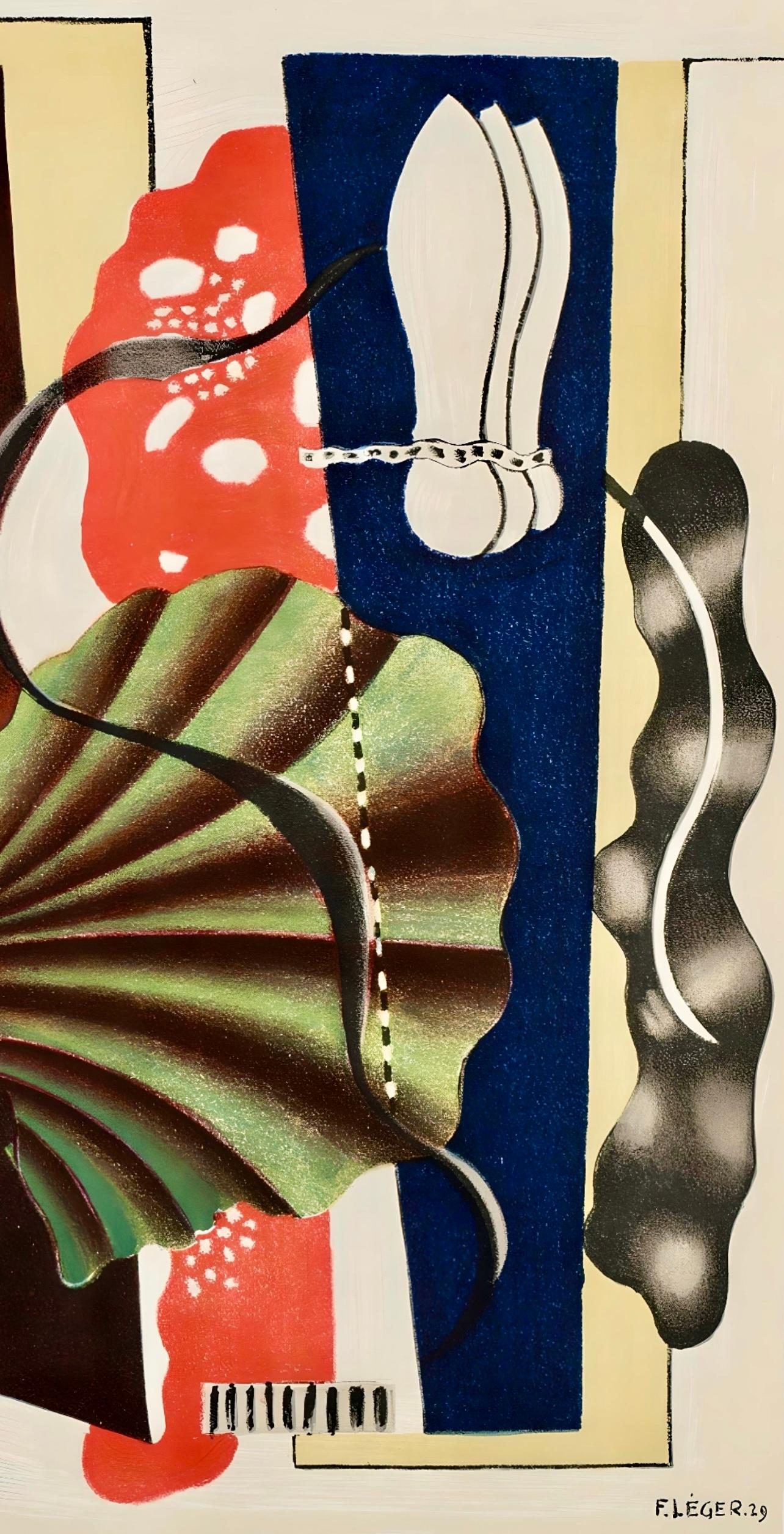 Léger, Nature morte, Derrière le miroir (after) - Modern Print by Fernand Léger