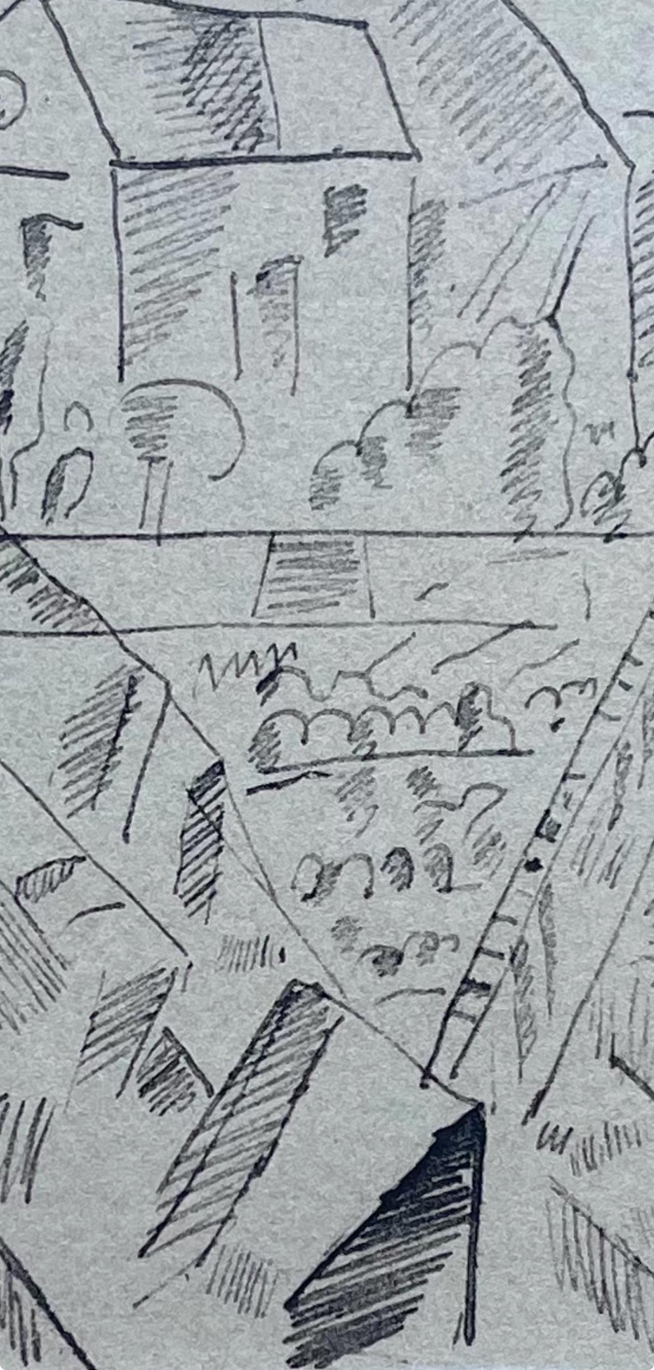 Léger, Paysage En Argonne, Fernand Léger : Dessins de Guerre (après) en vente 1