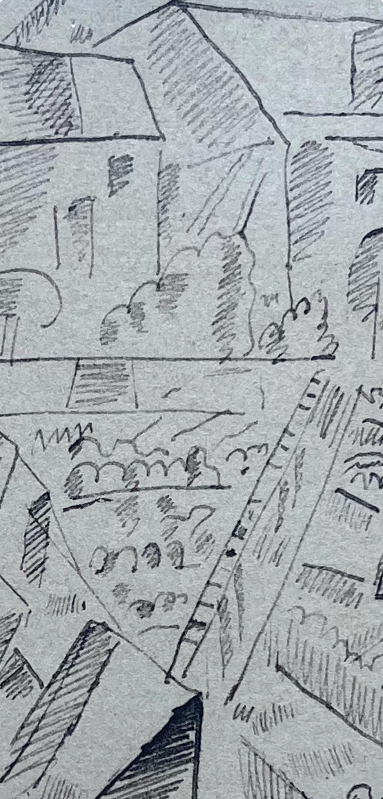 Léger, Paysage En Argonne, Fernand Léger : Dessins de Guerre (après) en vente 4