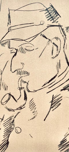 Fernand Leger, Portrait of My Corporal of the Company, 1956 (after)