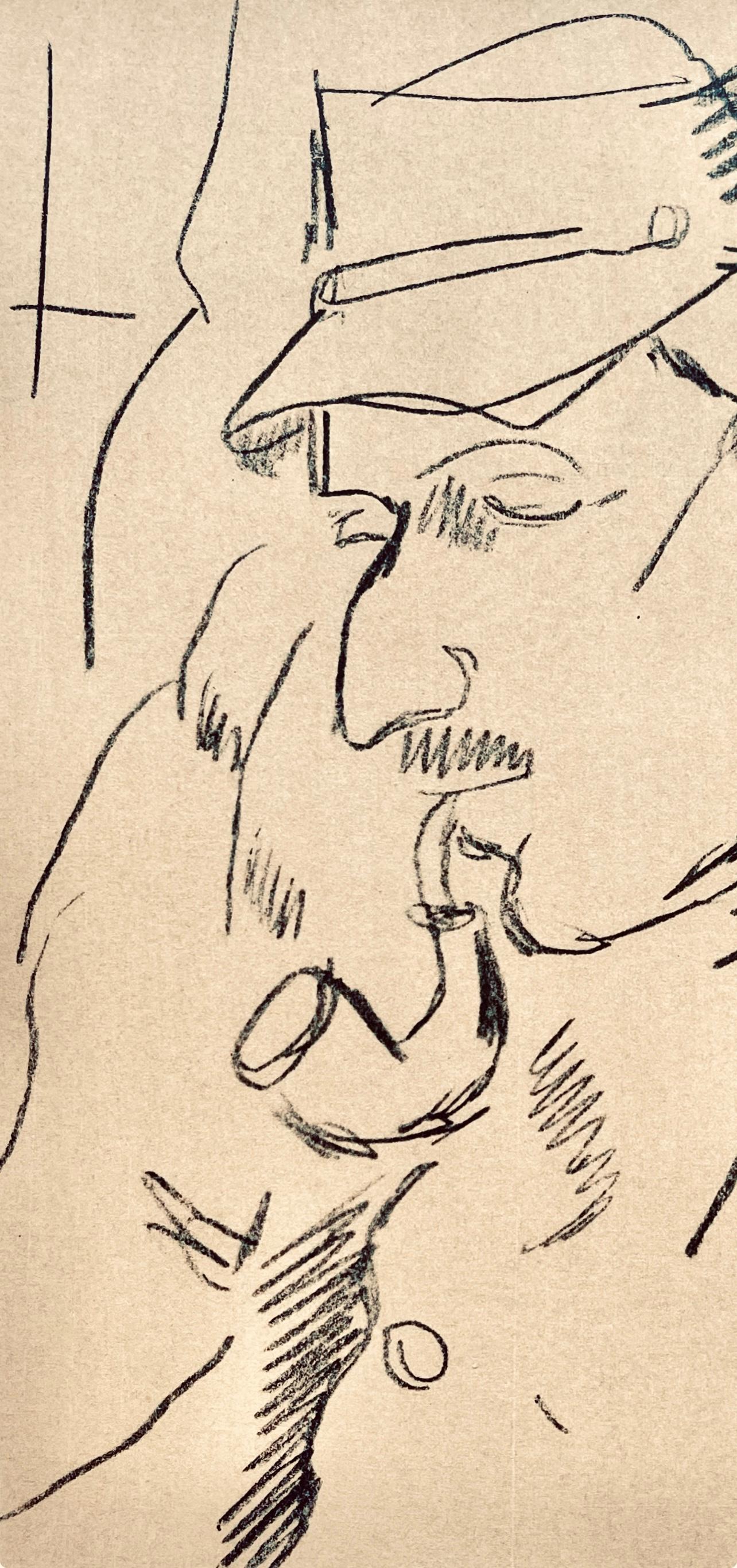 Léger, Portrait de mon caporal de la Cie, 5/4 du 1er Génie (after) - Cubist Print by Fernand Léger