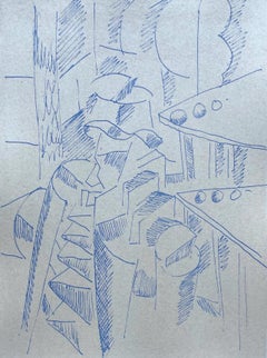 Vintage Léger, Soldat Assis, Fernand Léger: Dessins de Guerre (after)