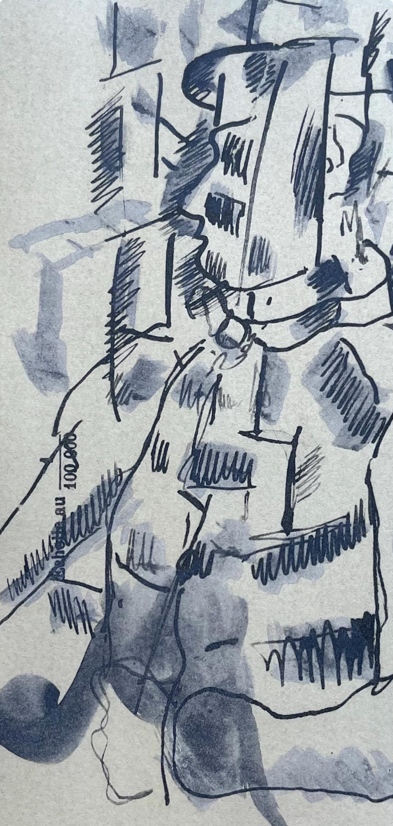 Léger, Soldat Blessé, Fernand Léger: Dessins de Guerre (after) For Sale 3