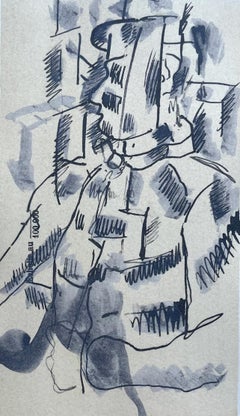 Vintage Léger, Soldat Blessé, Fernand Léger: Dessins de Guerre (after)