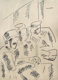 Léger, Soldats au repos, Dessins de Guerre 1915-16 (after)