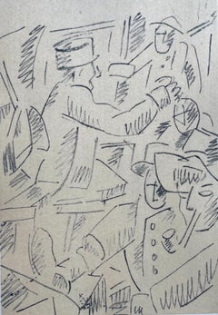Léger, Soldats Au Repos, Fernand Léger: Dessins de Guerre (after)