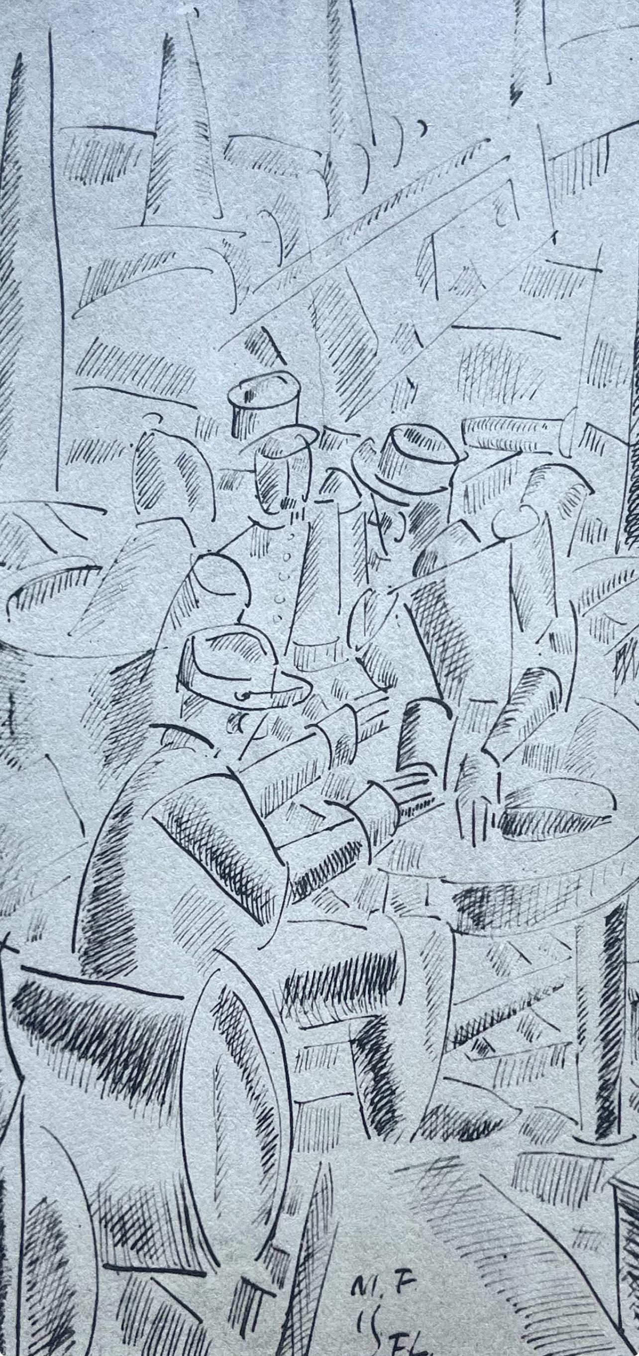 Léger, Soldats dans un Abri, Fernand Léger: Dessins de Guerre (nach) im Angebot 1