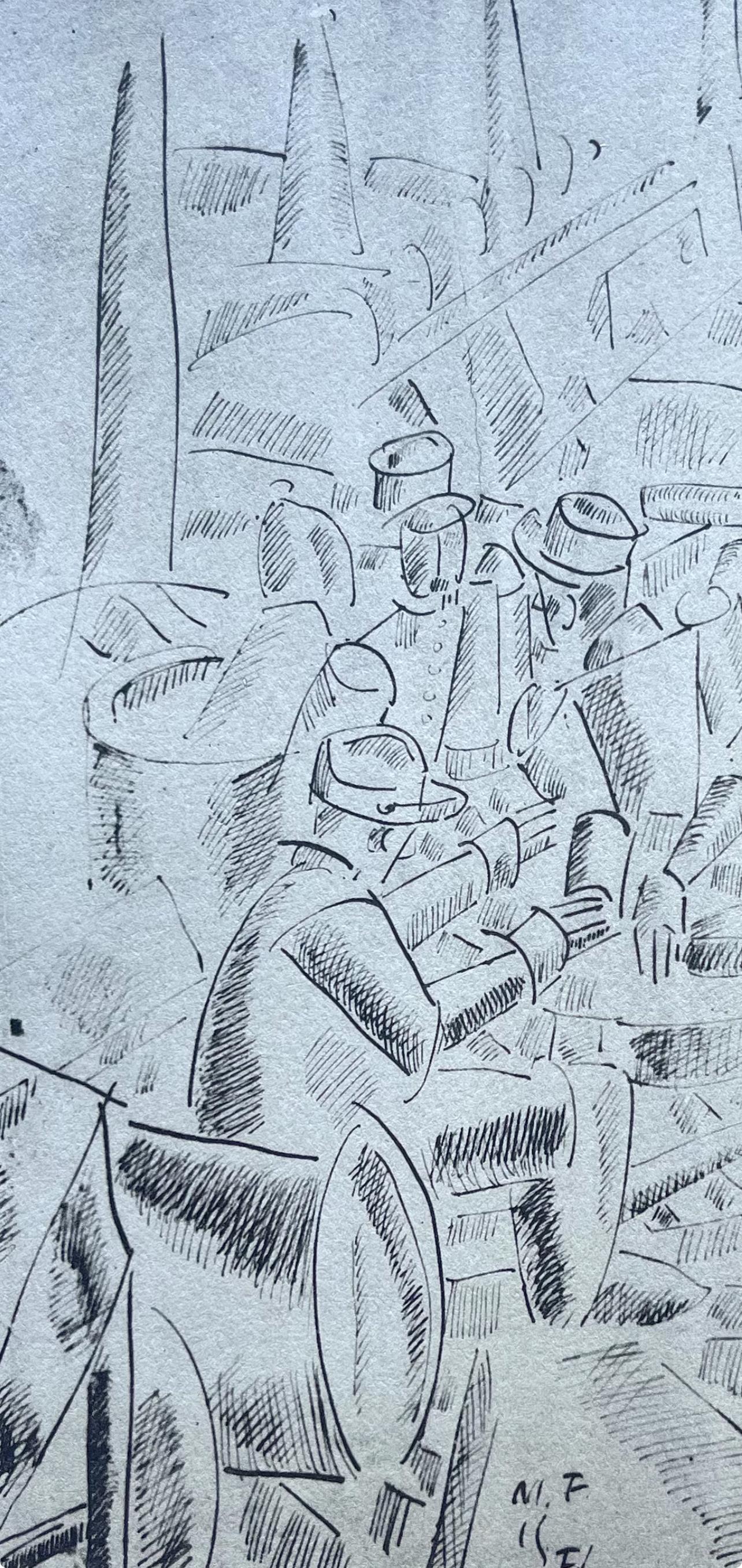 Léger, Soldats dans un Abri, Fernand Léger: Dessins de Guerre (after) For Sale 2