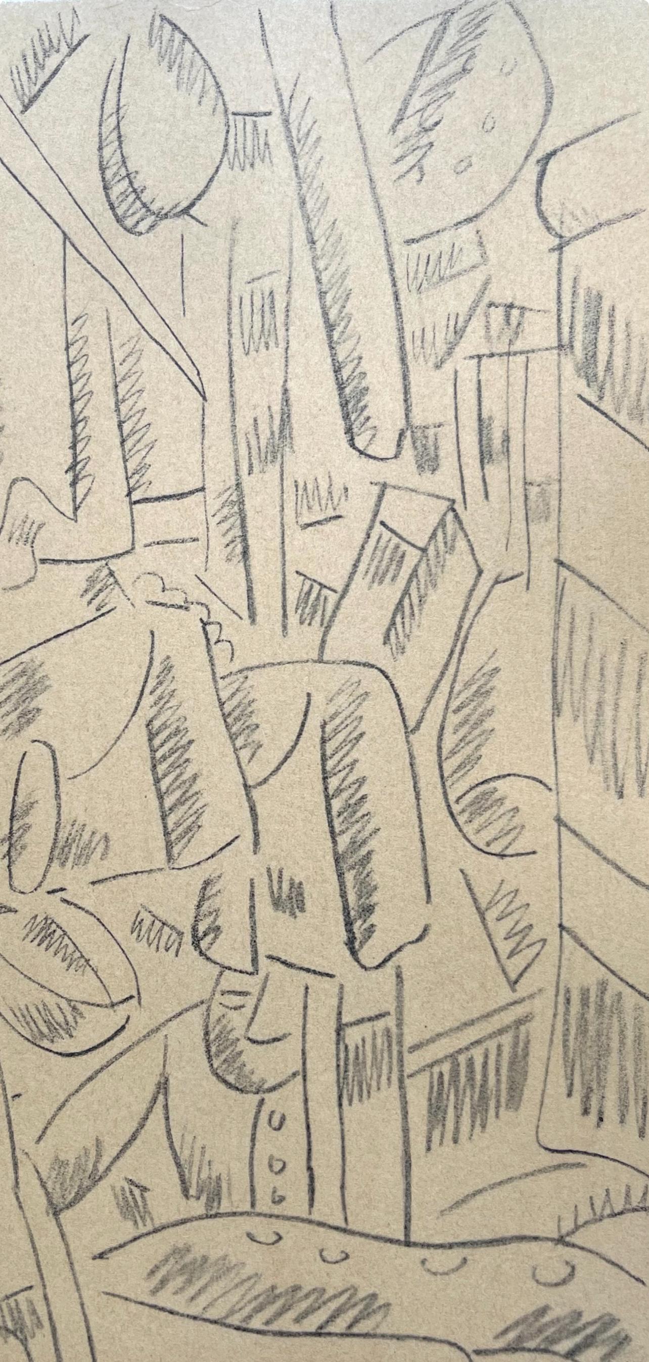 Léger, Soldats Dans Une Maison En Ruin, Fernand Léger: Dessins de Guerre (nach) im Angebot 2