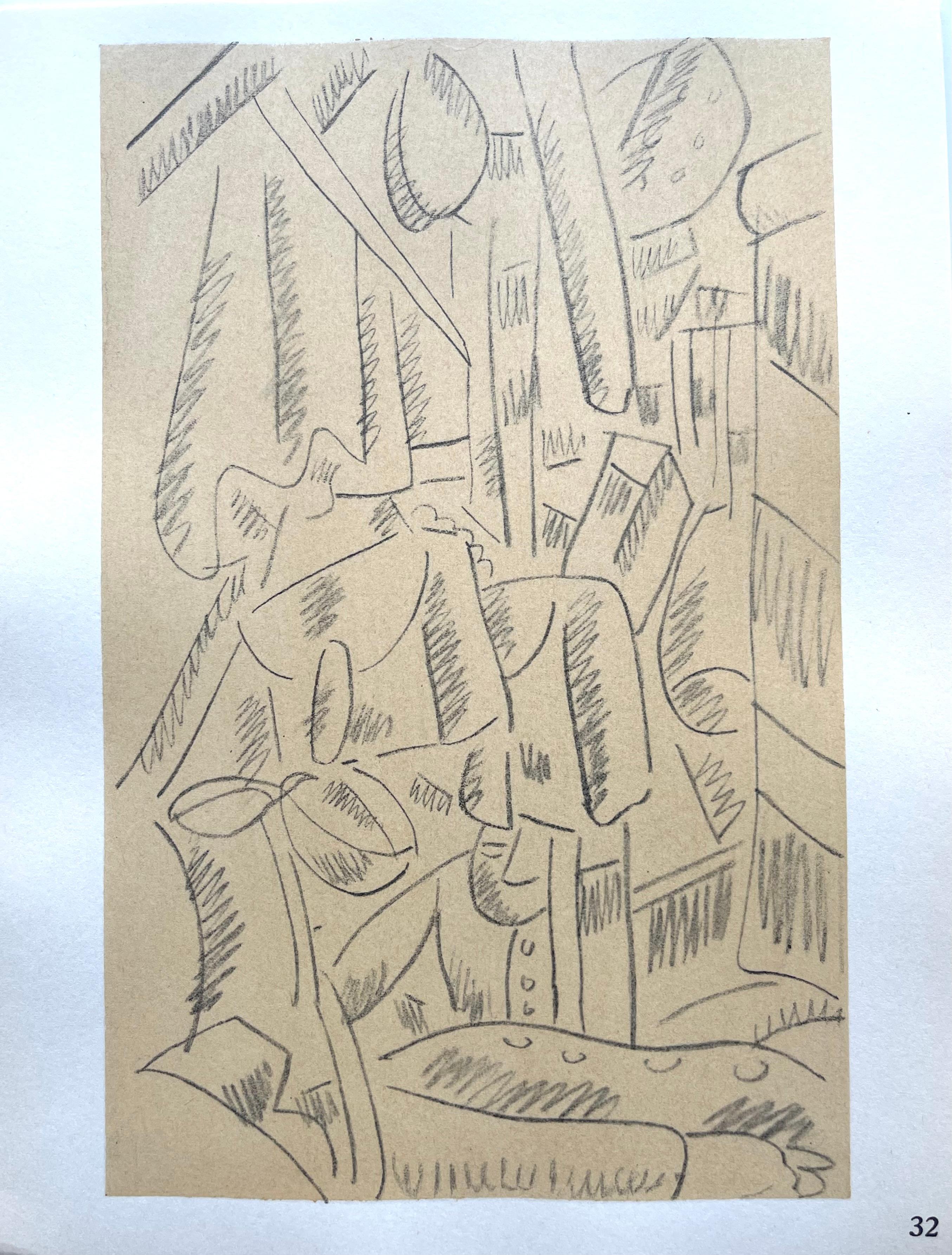 Léger, Soldats Dans Une Maison En Ruin, Fernand Léger: Dessins de Guerre (nach) im Angebot 3