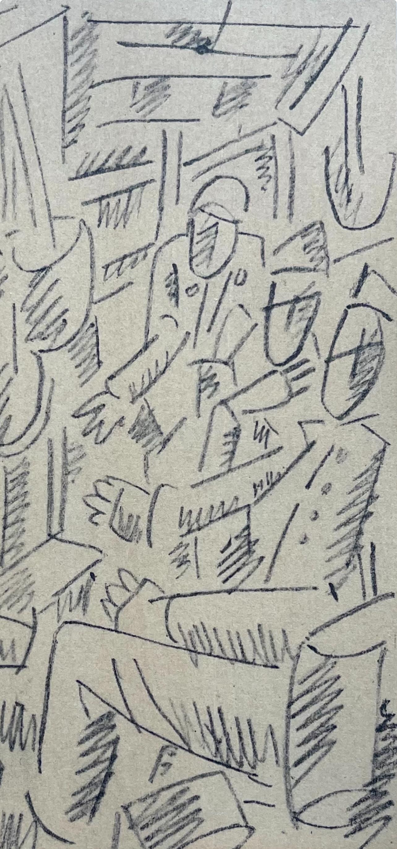 Léger, Soldats Jouant Aux Cartes, Fernand Léger: Dessins de Guerre (after) For Sale 1