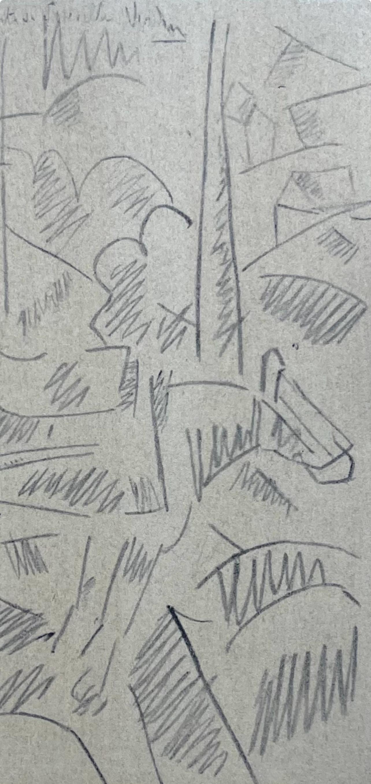 Léger, Sur La Route De Souville, Fernand Léger: Dessins de Guerre (after) For Sale 3