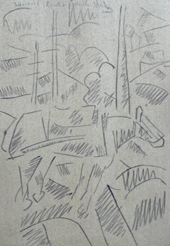 Léger, Sur La Route De Souville, Fernand Léger: Dessins de Guerre (after)