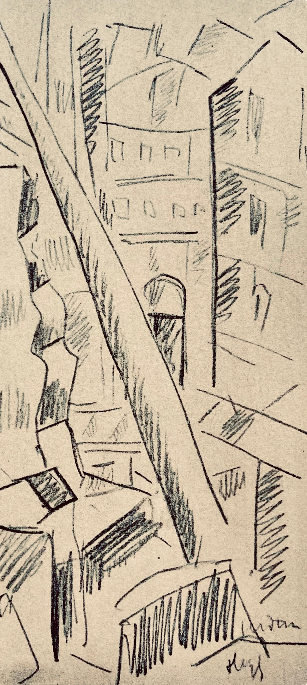 Léger, Verdun détruit, Dessins de Guerre 1915-16 (after) - Print by Fernand Léger