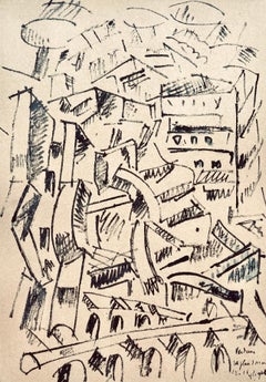 Léger, Verdun: La place d'Armes, Dessins de Guerre 1915-16 (after)