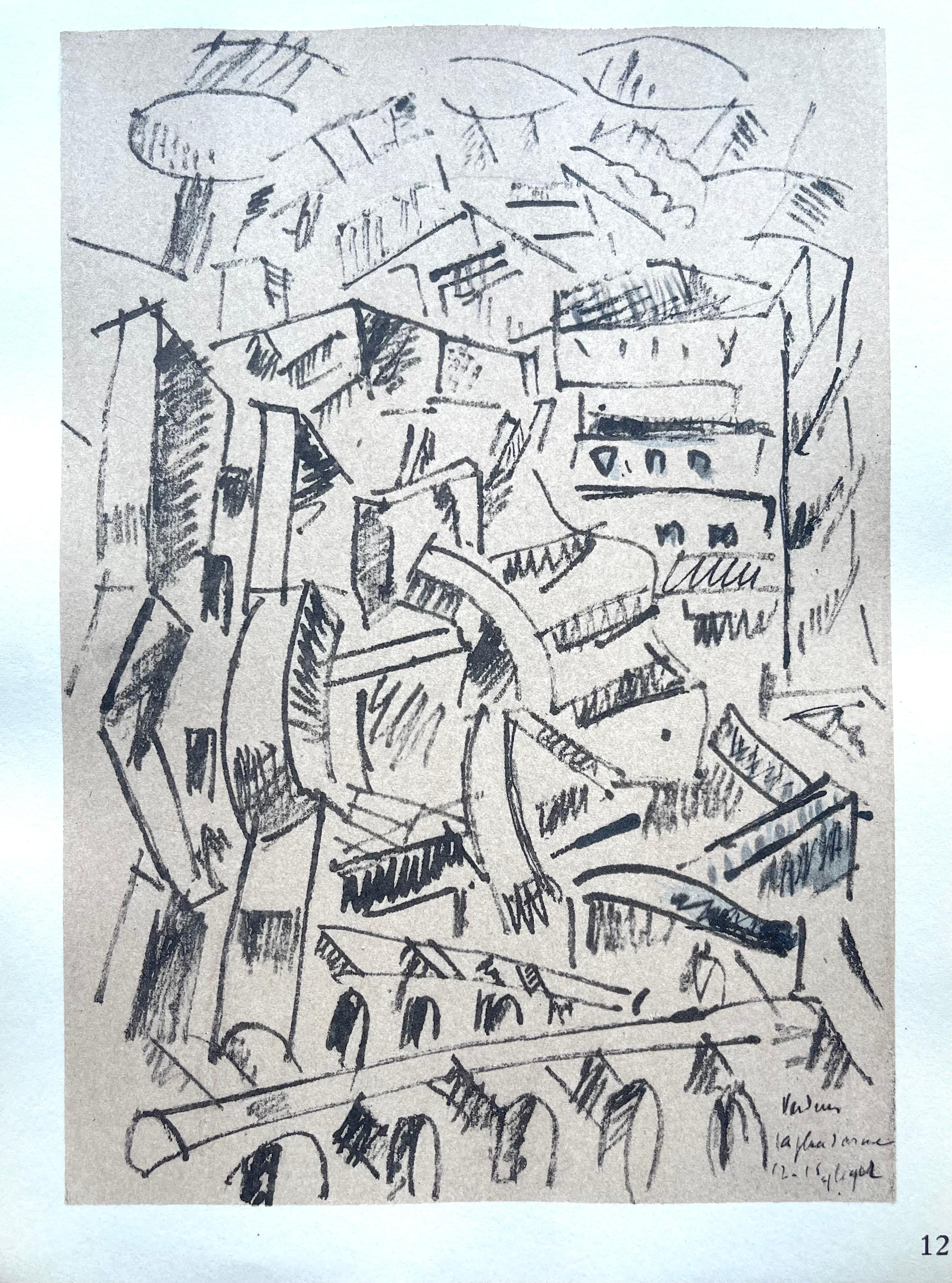 Léger, Verdun: La Place D'armes, Fernand Léger: Dessins de Guerre (after) For Sale 4
