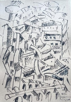 Vintage Léger, Verdun: La Place D'armes, Fernand Léger: Dessins de Guerre (after)