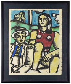 Les Amoureux - Litografia da Fernand Léger (after) Fernand Léger - 1959