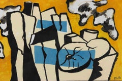 Les Buches - Lithographie d'après Fernand Léger - 1959