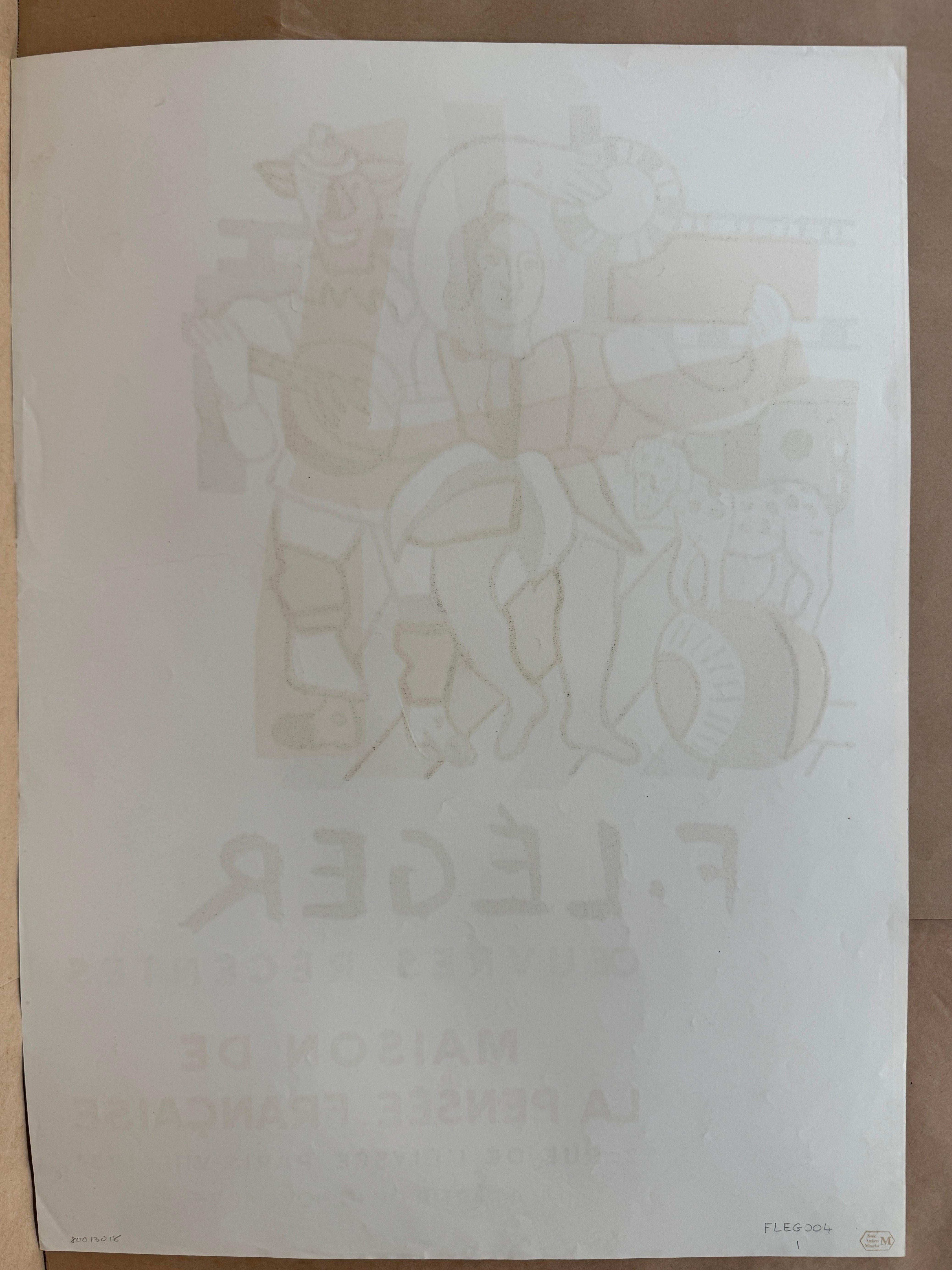 Maison de la Pensee Francaise by Fernand Leger For Sale 3