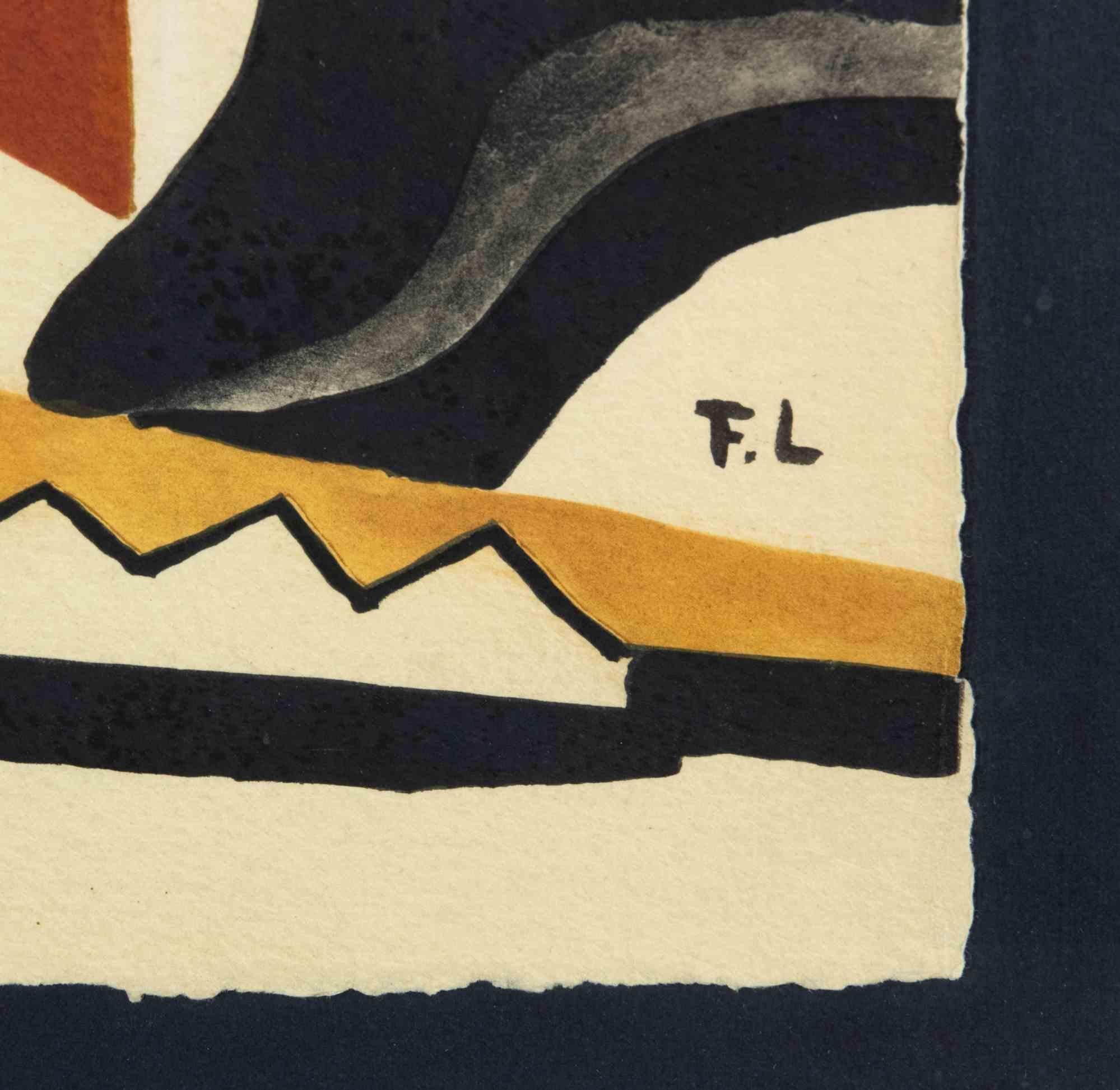 Maquette pour la Création du Monde - Lithographie d'après Fernand Léger - 1959 en vente 2