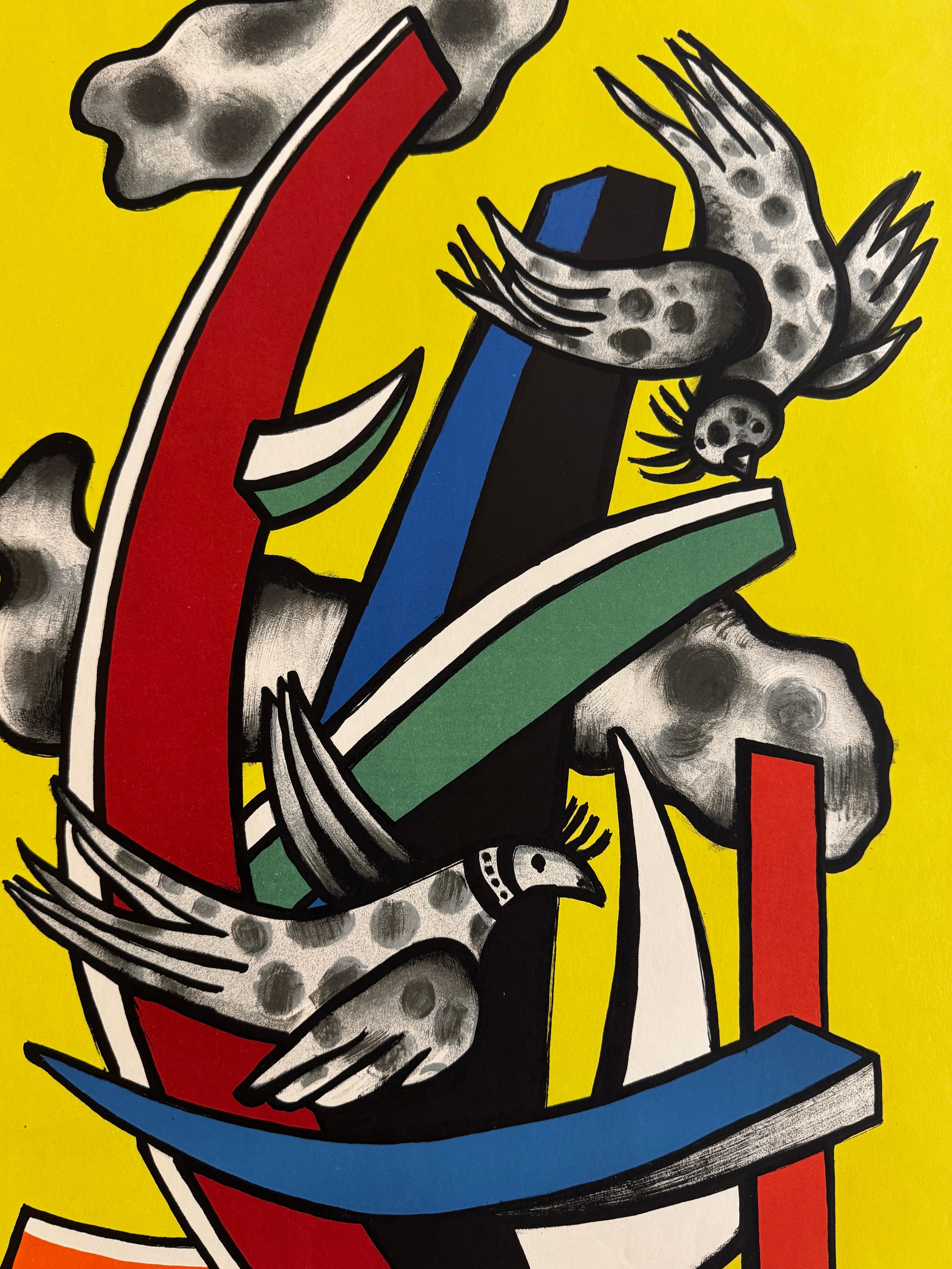 Musée des Arts Decoratifs by Fernand Leger, 1956 For Sale 1