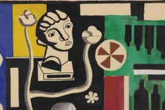 Nature Morte au Buste - Litografia di Fernand Léger (after) Fernand Léger - 1959