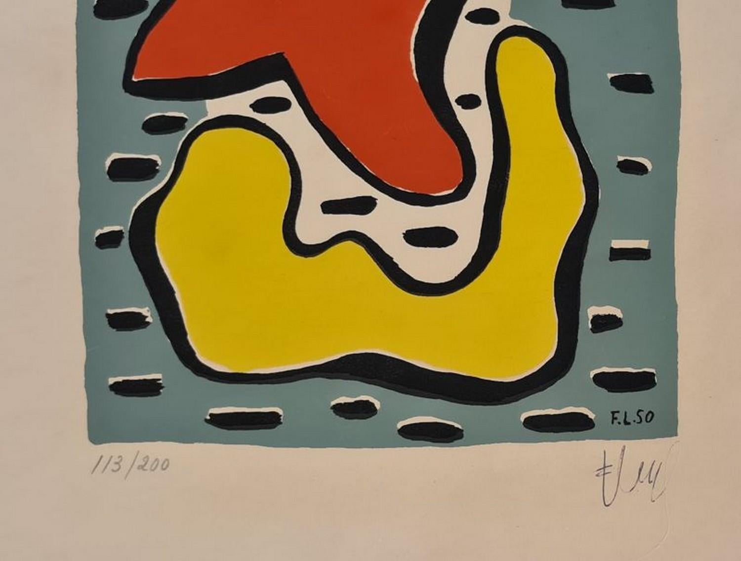 No title - Print by Fernand Léger