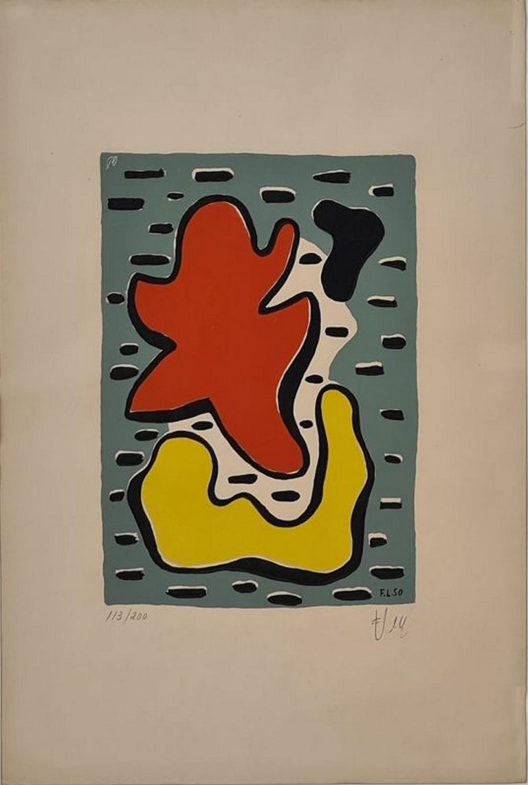 Fernand Léger Abstract Print - No title