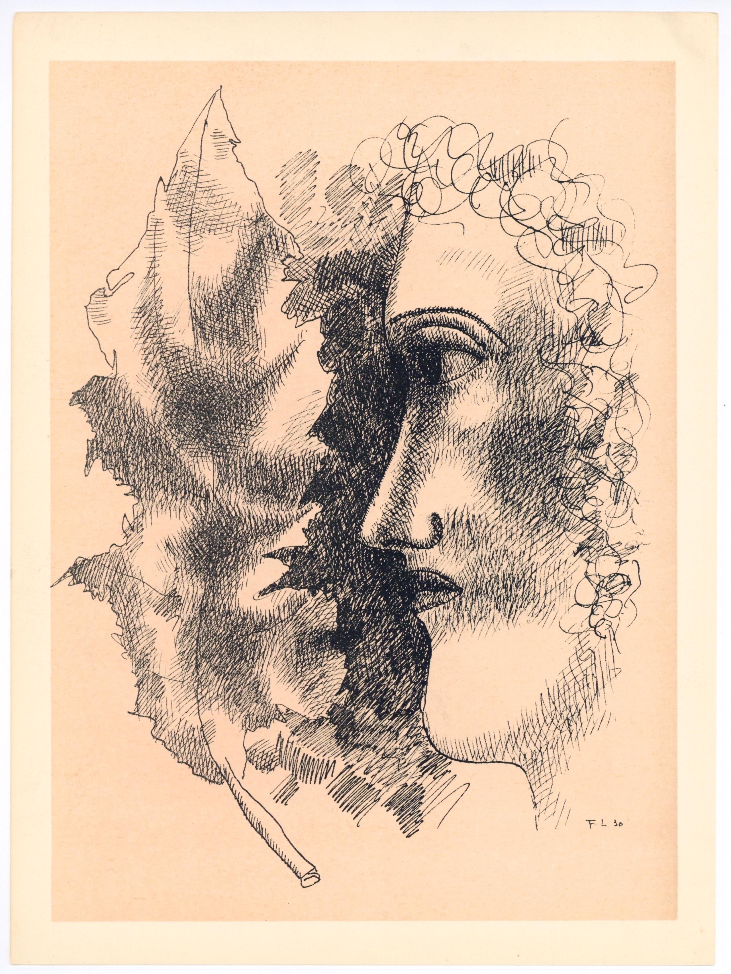 Lithograph on vélin des Papeteries du Marais paper. Paper Size: 14 x 10.25 inches. Inscription: Signed in the plate and unnumbered, as issued. Notes: From the album, Verve: Revue Artistique et Littéraire, Vol. II, N° 5-6, 1939. Published by Éditions