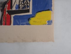 The Builders - Lithograph and Stencil, 1959
