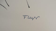 The city, The ballerina – Originallithographie, handsigniert, 1959