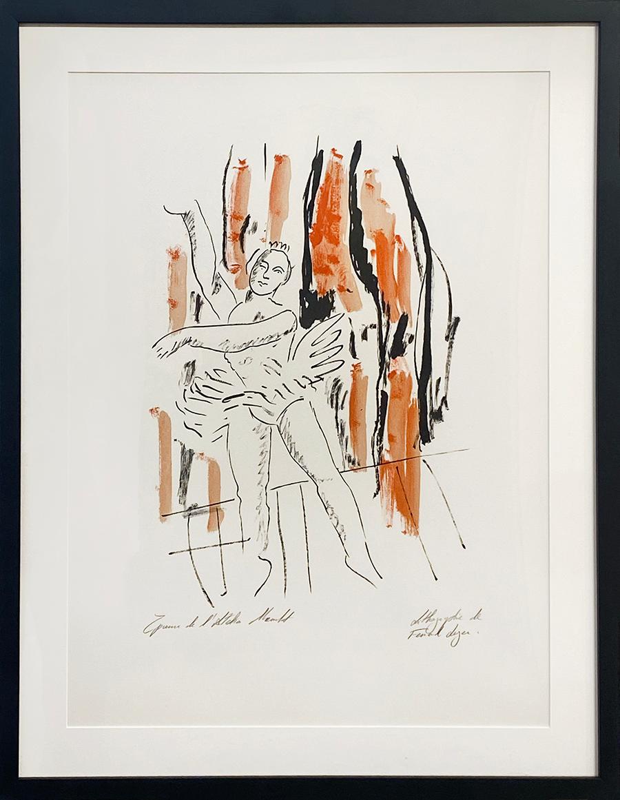The Village XI - Print by Fernand Léger