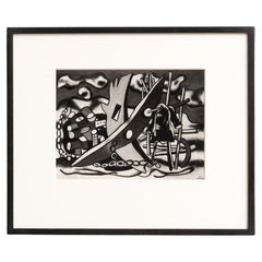 Photographie d'archives « Paysage romain » de Fernand Léger, 1969
