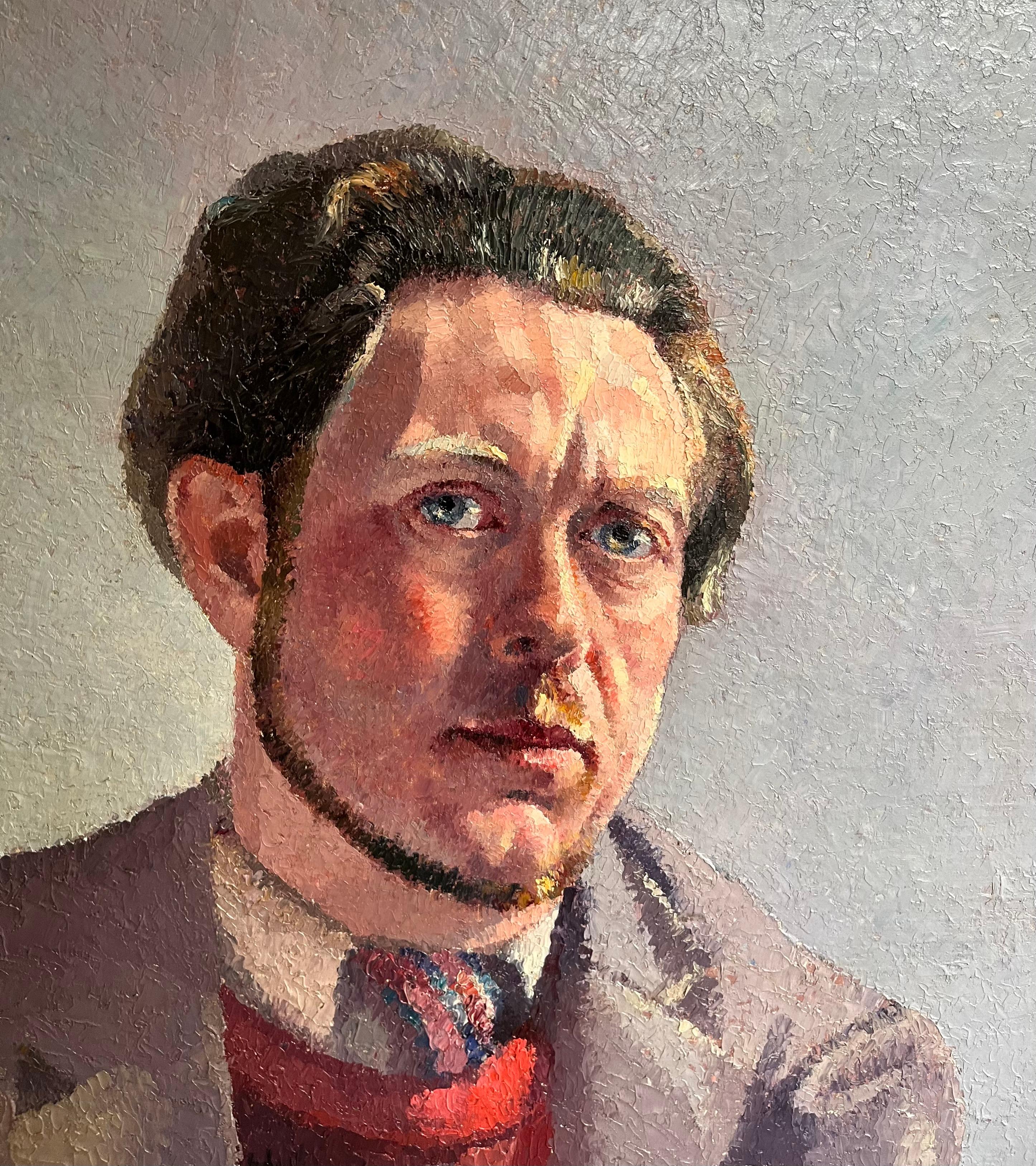 Self-Portrait 1936 - Painting de Fernand Vidal