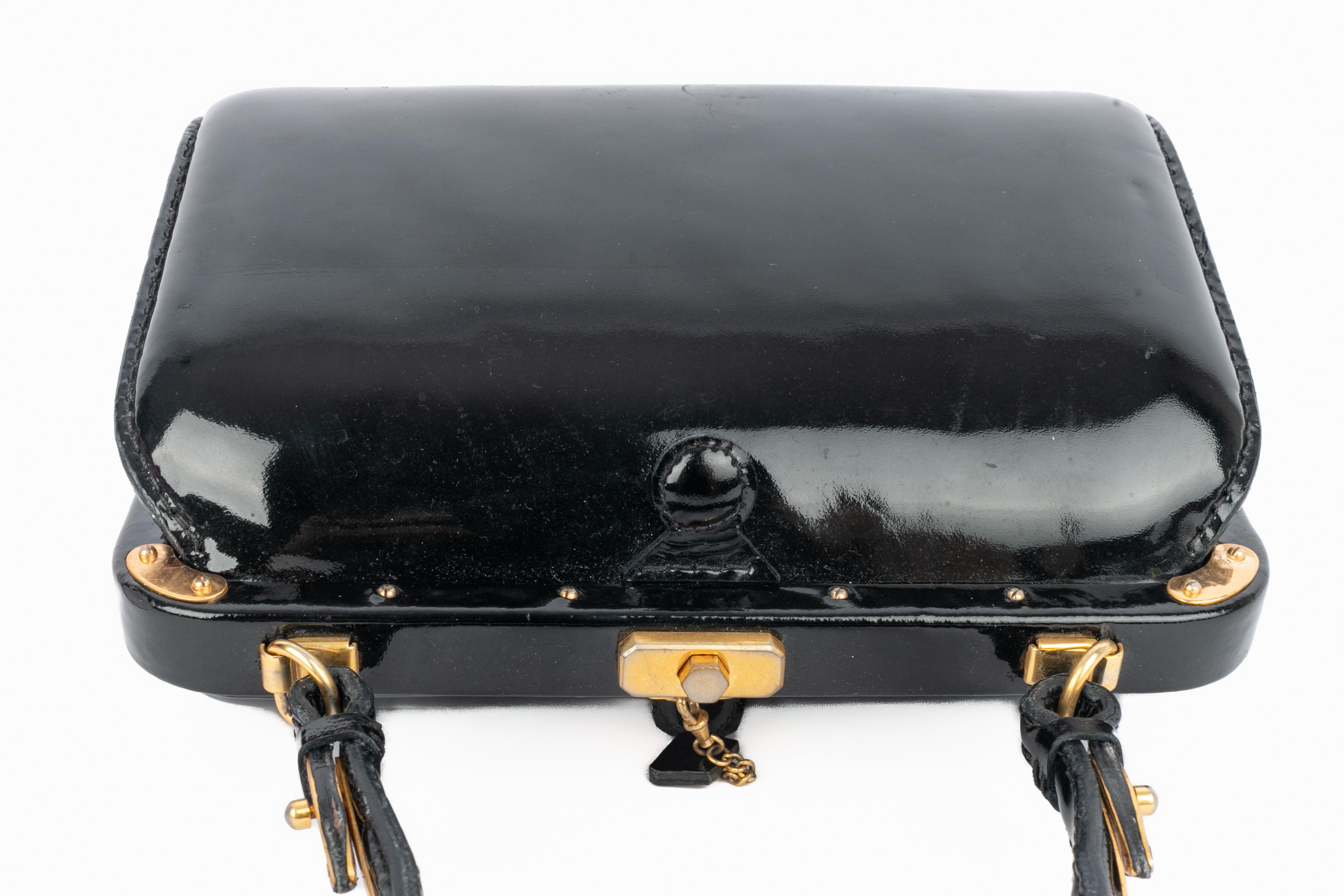 Fernande Desgranges Ledertasche im Angebot 5