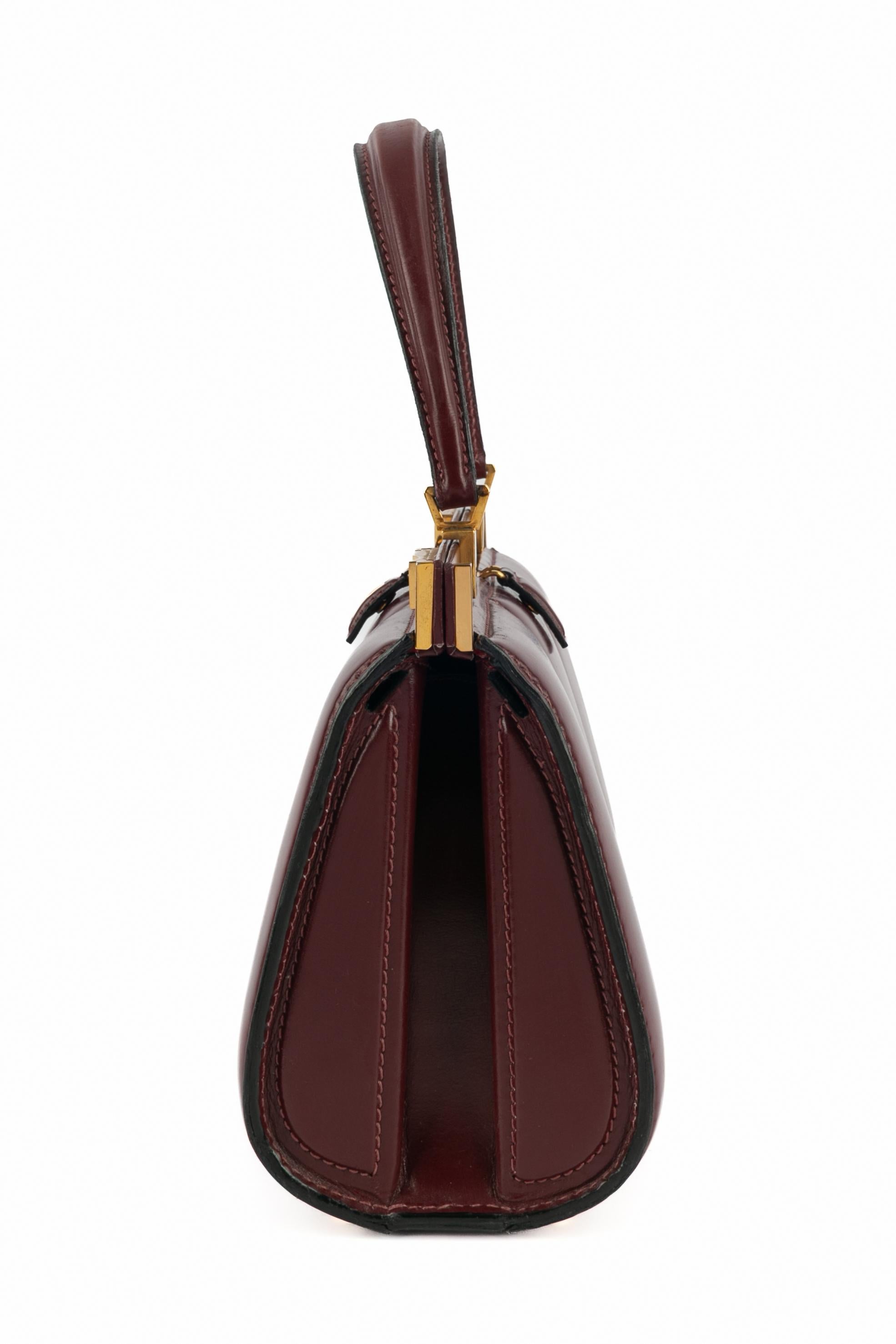 Sac en cuir Fernande Desgranges en vente 7