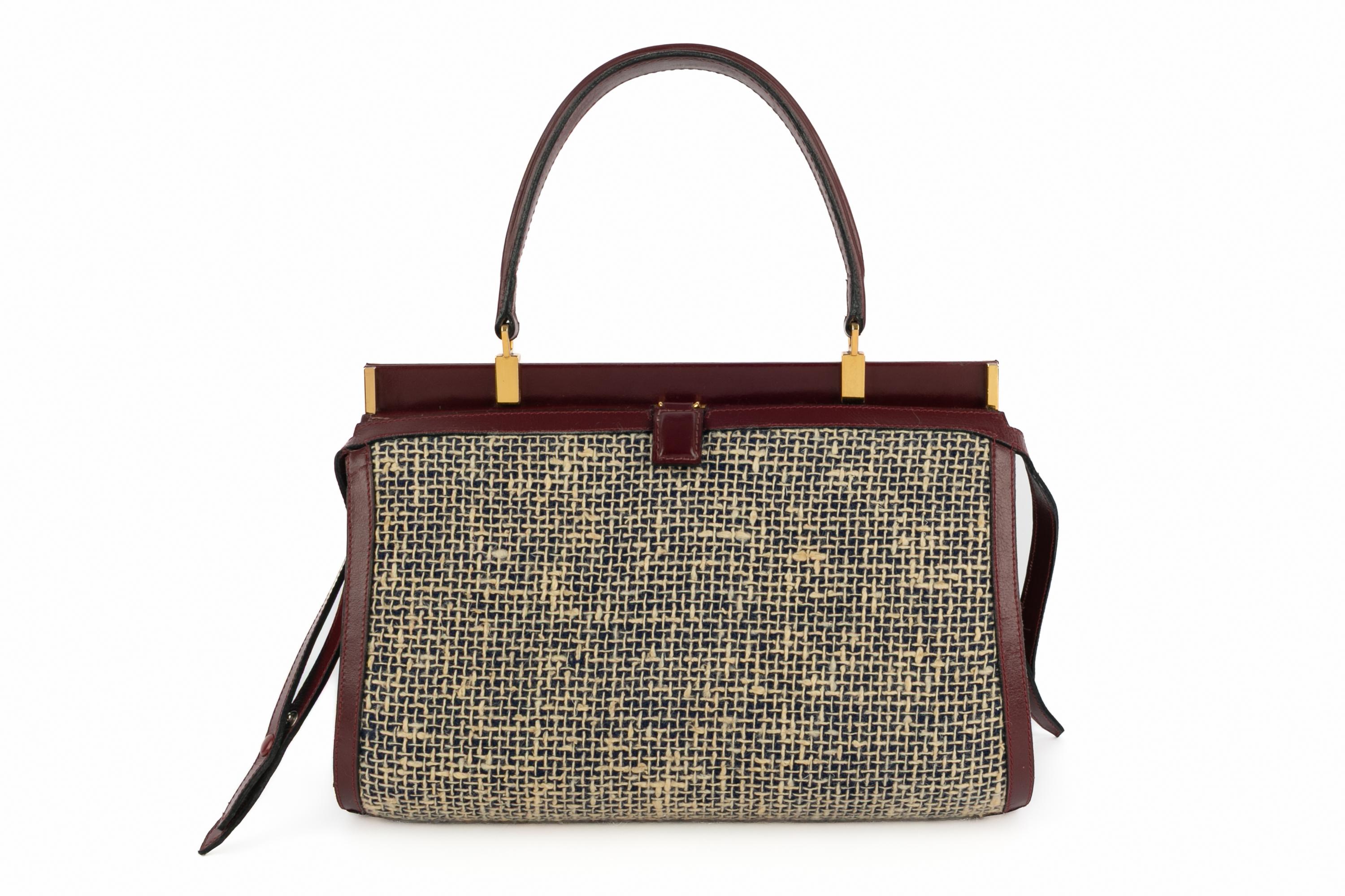 Sac en cuir Fernande Desgranges Unisexe en vente