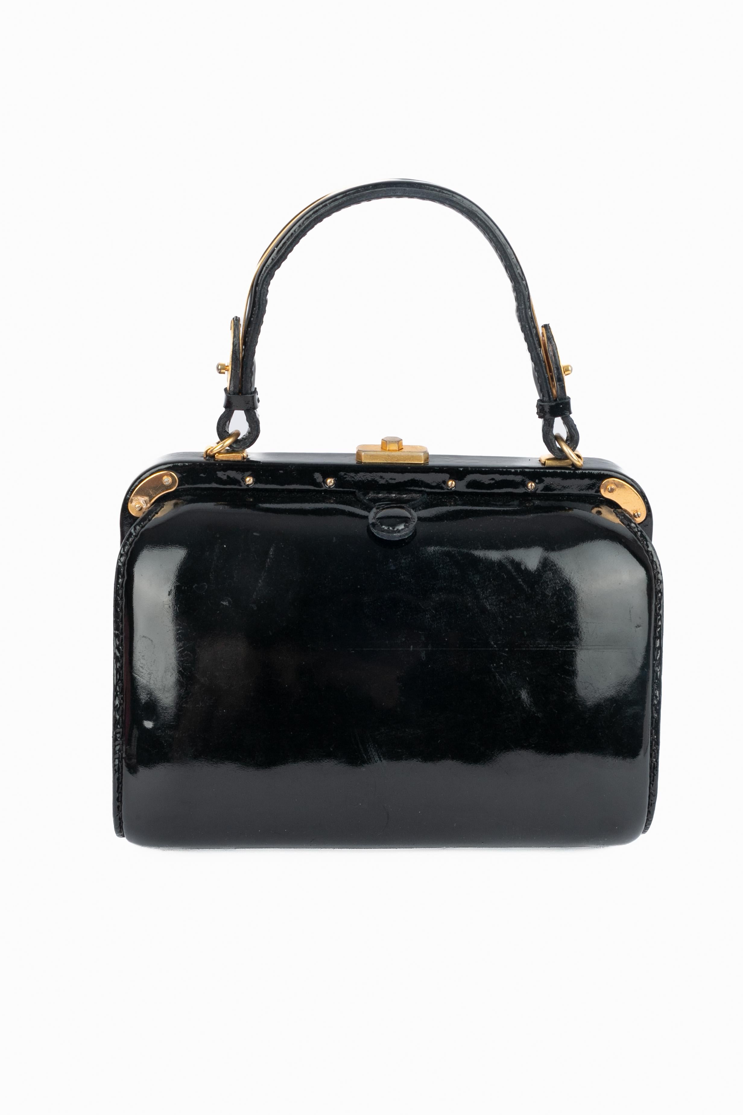 Fernande Desgranges Ledertasche Damen im Angebot