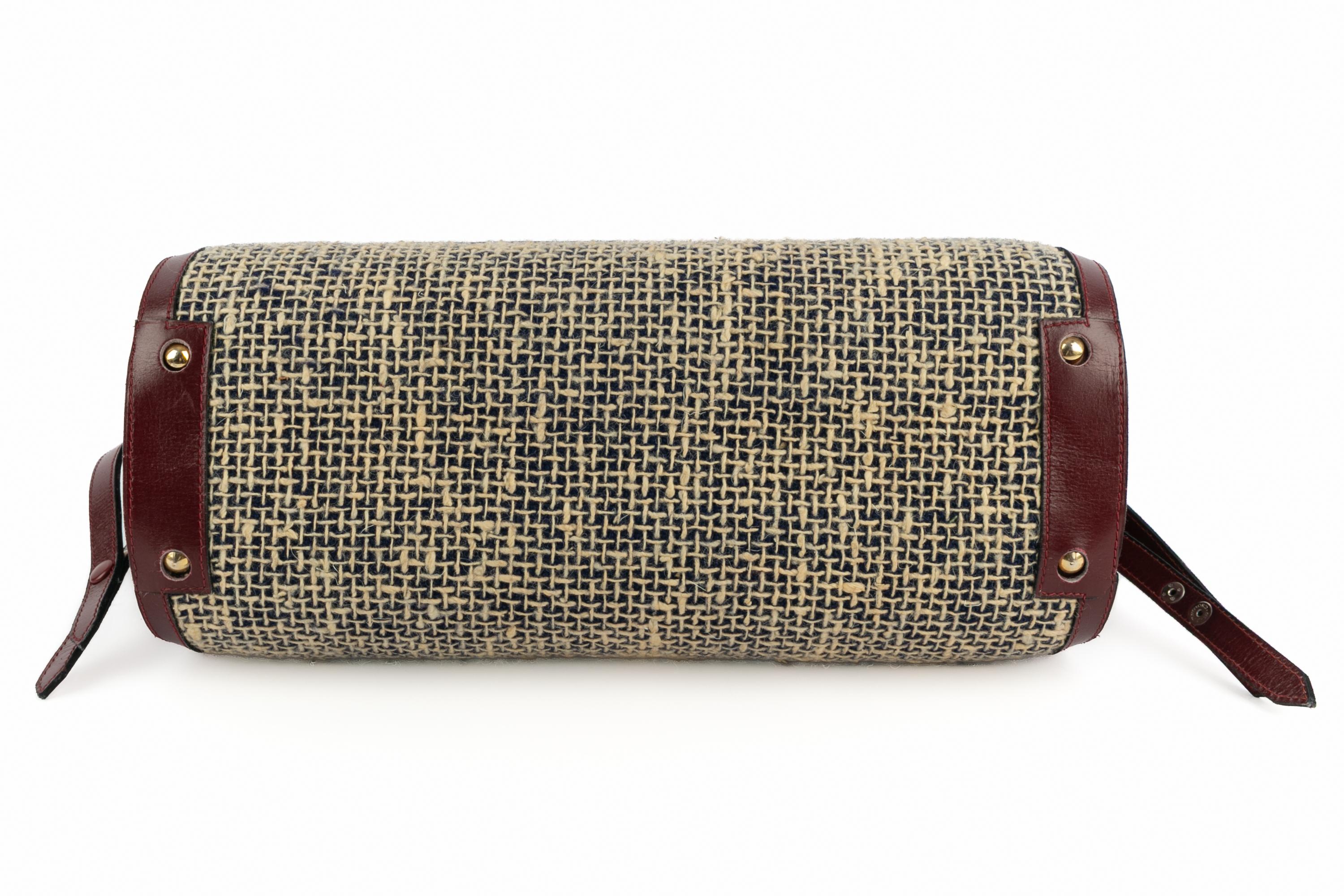 Sac en cuir Fernande Desgranges en vente 2
