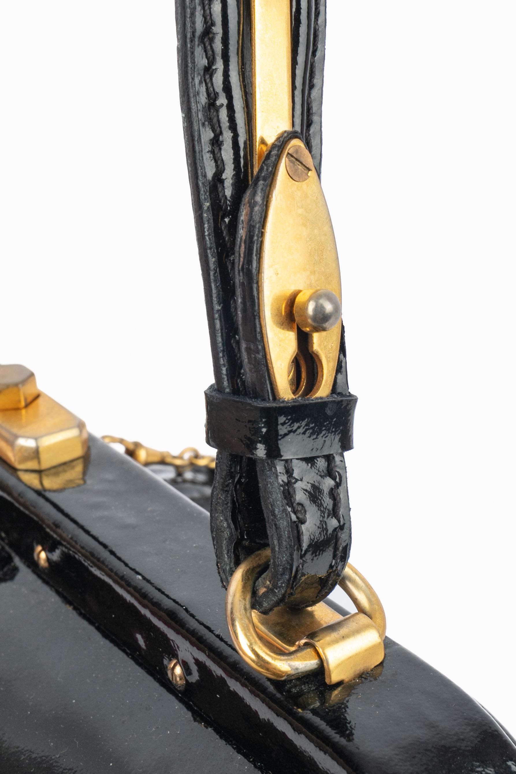 Fernande Desgranges Ledertasche im Angebot 3