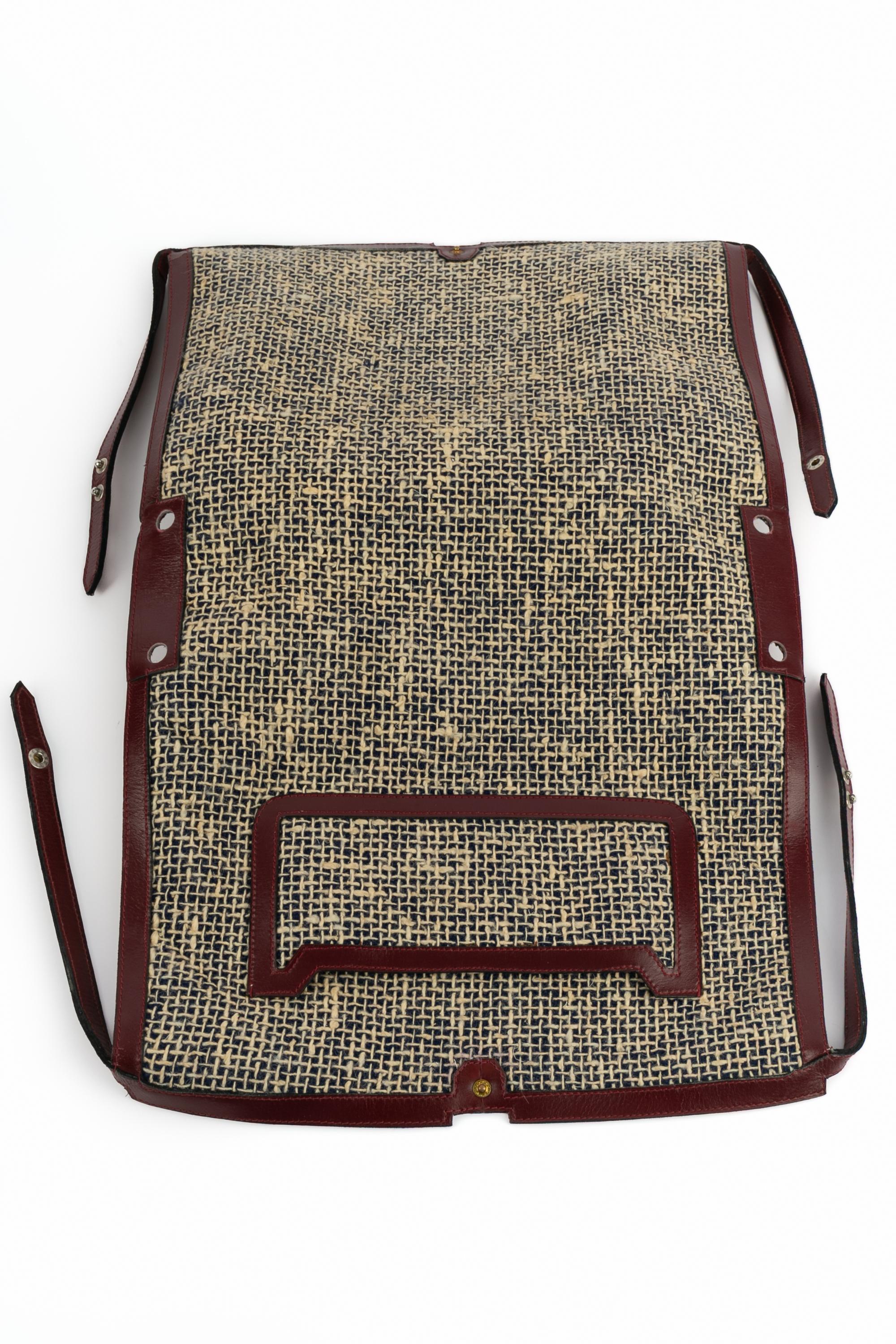 Sac en cuir Fernande Desgranges en vente 4