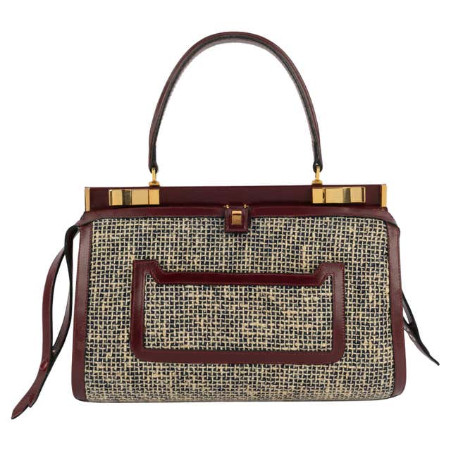 Roberta di Camerino velvet handbag from the 1950s For Sale at 1stDibs