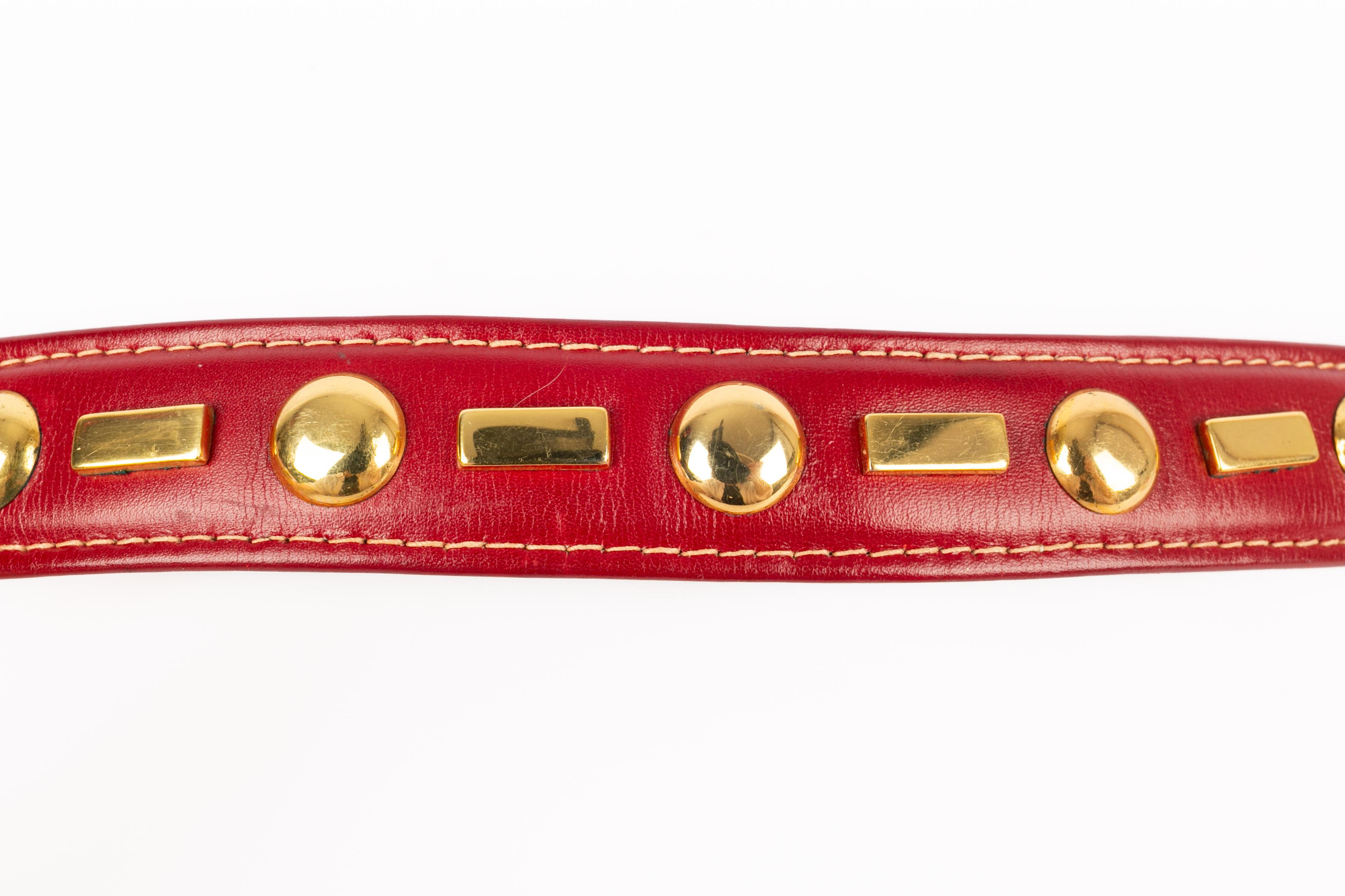 Fernande Desgranges leather belt For Sale 3
