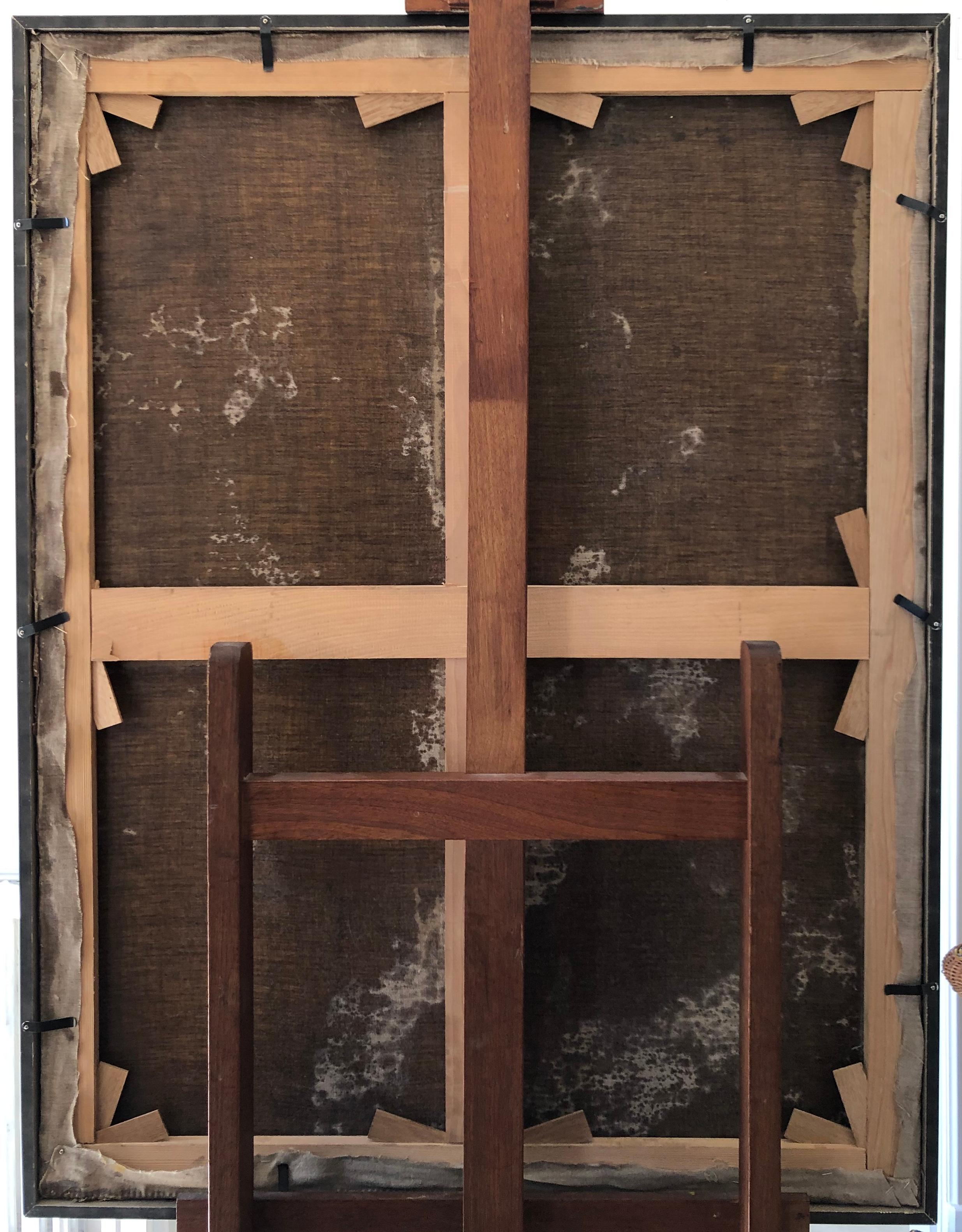 Fernande Horovitz-Edwards, Bagnanti, olio su tela di grandi dimensioni, anni '30 in vendita 5