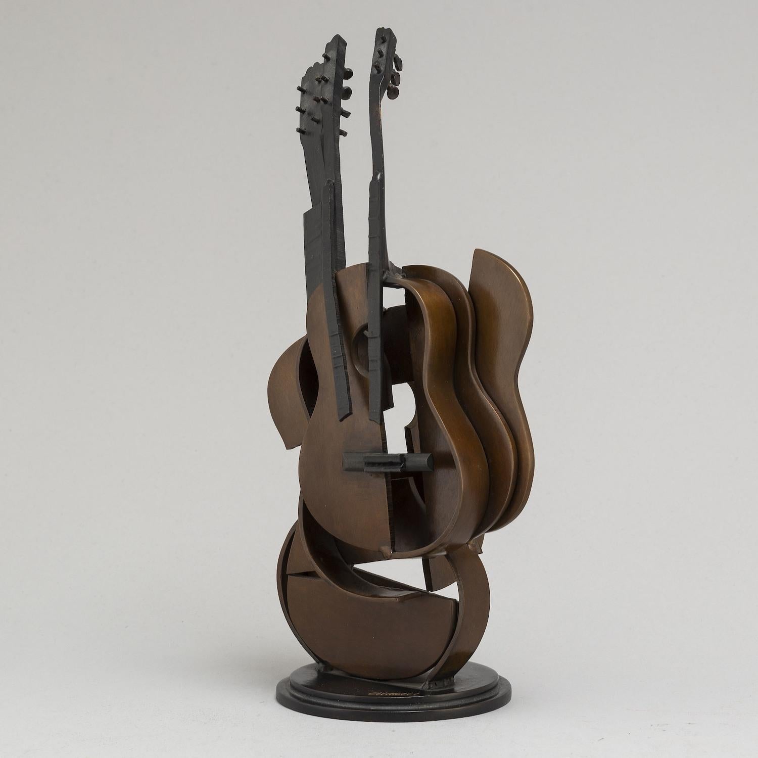 Fernandez Arman Figurative Sculpture - Hello Pablo