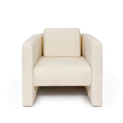 Sillón Fernandine, Bouclé y Latón, InsidherLand by Joana Santos Barbosa