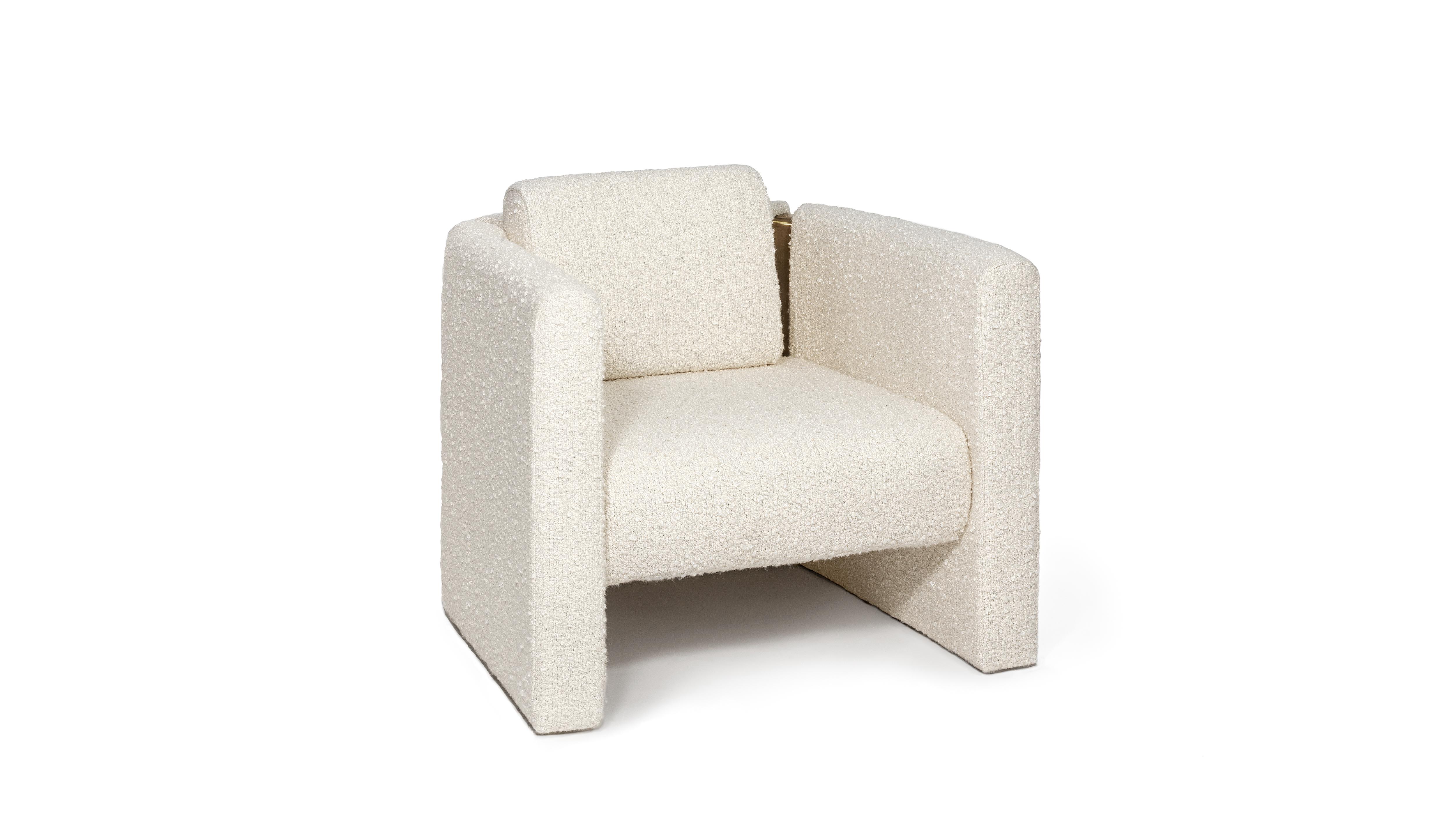 Sillón Fernandine, Latón Bronceado, InsidherLand by Joana Santos Barbosa Moderno en venta
