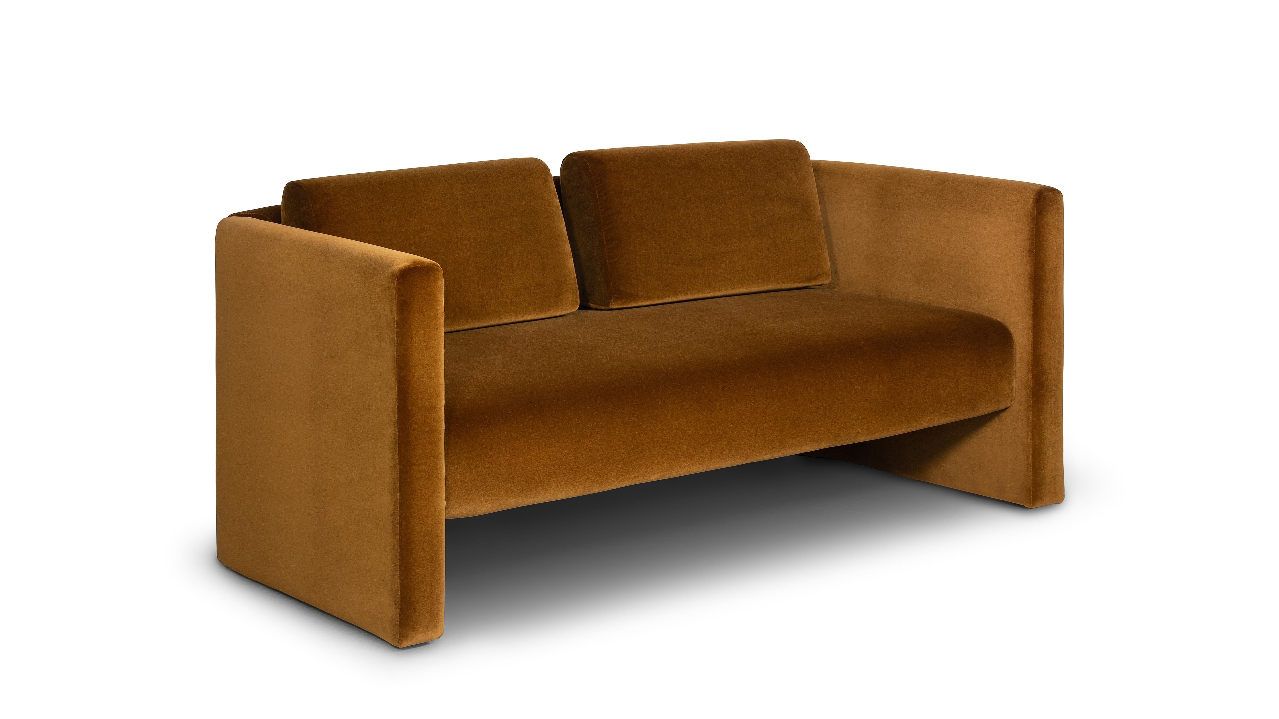 Post-Modern Fernandine II Seat Sofa by InsidherLand For Sale